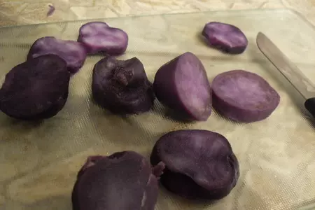 Вешенки в соусе из бузины с трюфельным картофелем: шаг 3