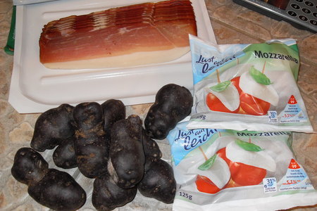 Вешенки в соусе из бузины с трюфельным картофелем: шаг 9