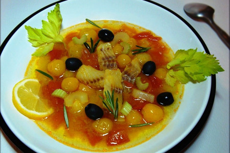Средиземноморский рыбный суп.: шаг 11