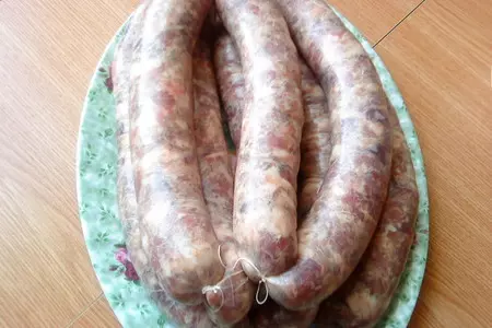 Колбаса домашняя в аэрогриле: шаг 4