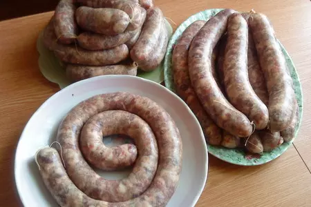 Колбаса домашняя в аэрогриле: шаг 6