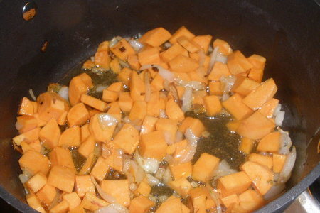 Суп-пюре из цветной капусты и сладкого картофеля: шаг 2