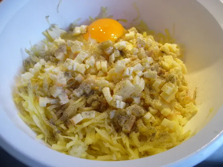 Сырные драники (kaas-rösti): шаг 2