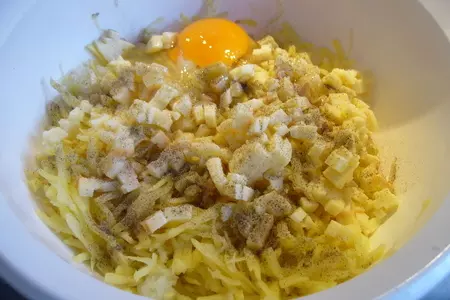 Сырные драники (kaas-rösti): шаг 2