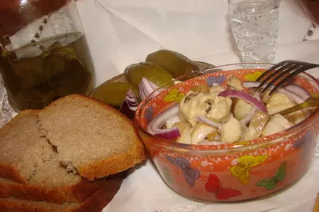 Белые грибы соленые (квашенные).: шаг 5