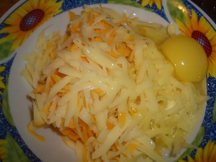 Запеканка из макарон,сыра и печени: шаг 7
