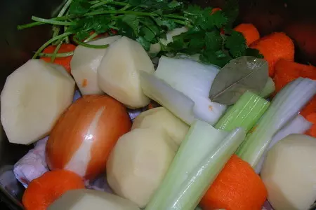 Куриный суп по-римски: шаг 3