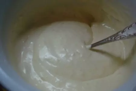 Рулет с апельсиновым кремом: шаг 2