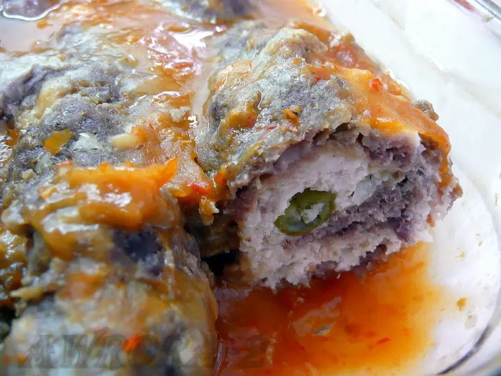 Мясные пальчики " глаз орла": шаг 7