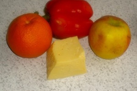 Грибной салат с апельсинами: шаг 1