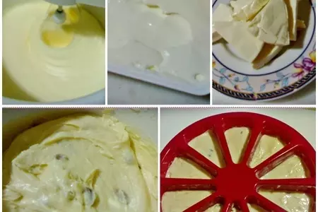Кексы с маскарпоне и плавленым сырком.: шаг 3