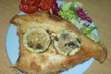 Камбала под лимонно-укропным маслом,так просто и так вкусно...: шаг 8