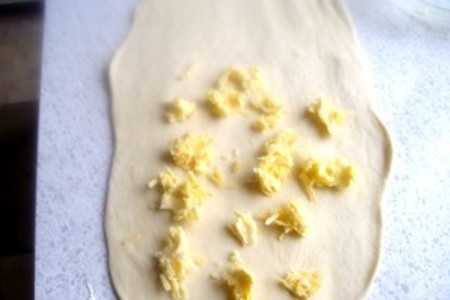 Сырные пышки-завитушки: шаг 3