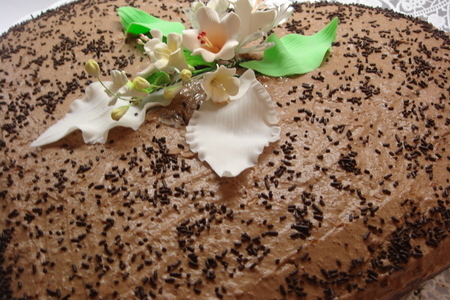 Ореховый торт для любимых с кремом из чернослива.: шаг 6