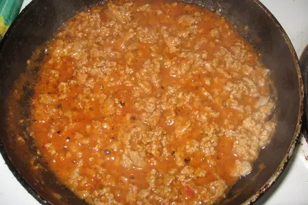 Чимичанга с мясом: шаг 1