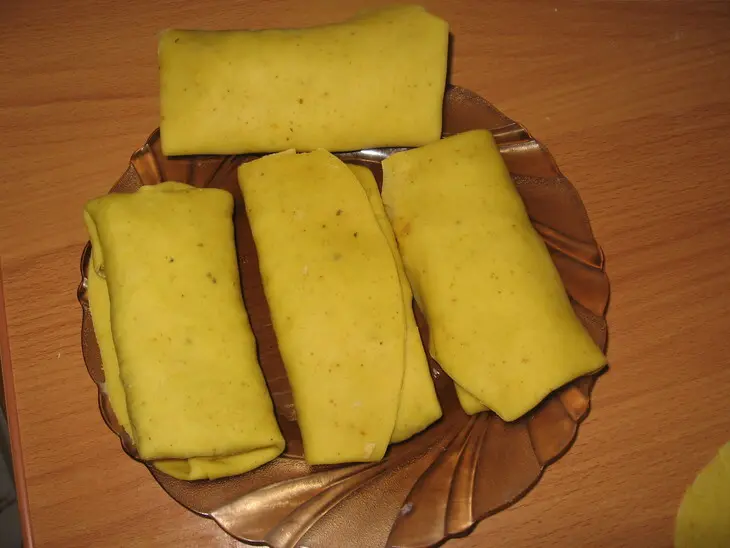 Чимичанга с мясом: шаг 5
