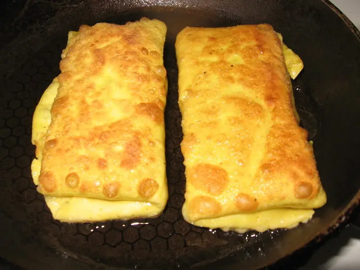 Чимичанга с мясом: шаг 6