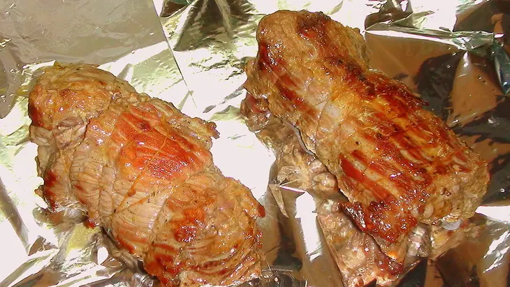 Запеченная говядина с соусом тоннато: шаг 2