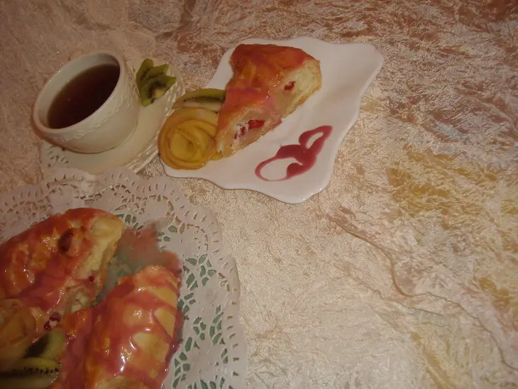 "сердечный" пирог: шаг 9