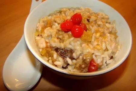 Рисовая каша с орехами и сухофруктами постная: шаг 5