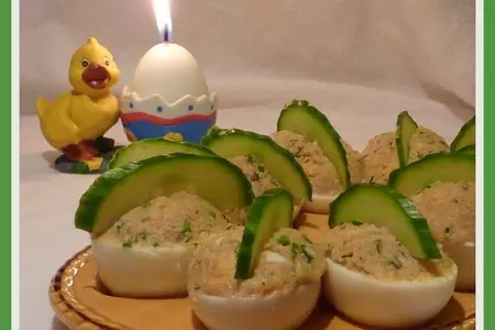 Яйца фаршированные: шаг 3