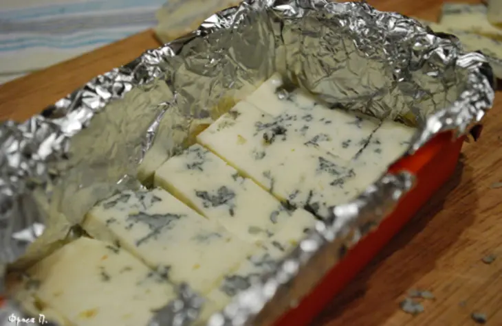 Сырный десерт с грушами: шаг 3
