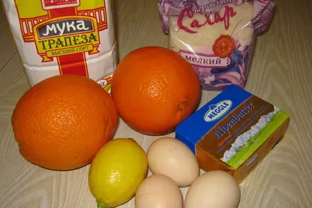 Пирог "лия" и десерт: шаг 1