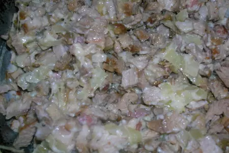 Слоеные пирожки с индейкой карри и беконом: шаг 8