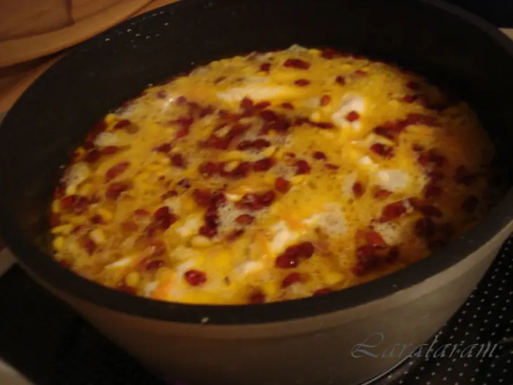 Фальшивый плов (с курицей, ягодами и орехами): шаг 11