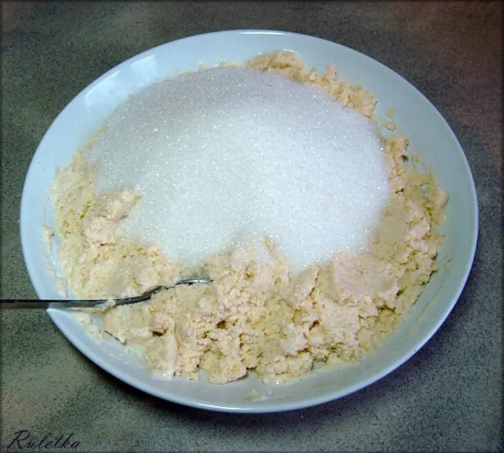 Манник с грецкими орехами и апельсиновым сиропом.: шаг 6