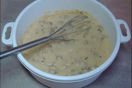 Манник с грецкими орехами и апельсиновым сиропом.: шаг 9