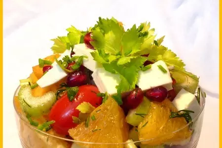 Салат свежий и вкусный на завтрак или ужин: шаг 2
