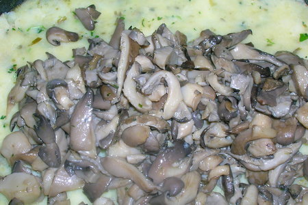 Картофельная запеканка с вешенками и шпинатом: шаг 6