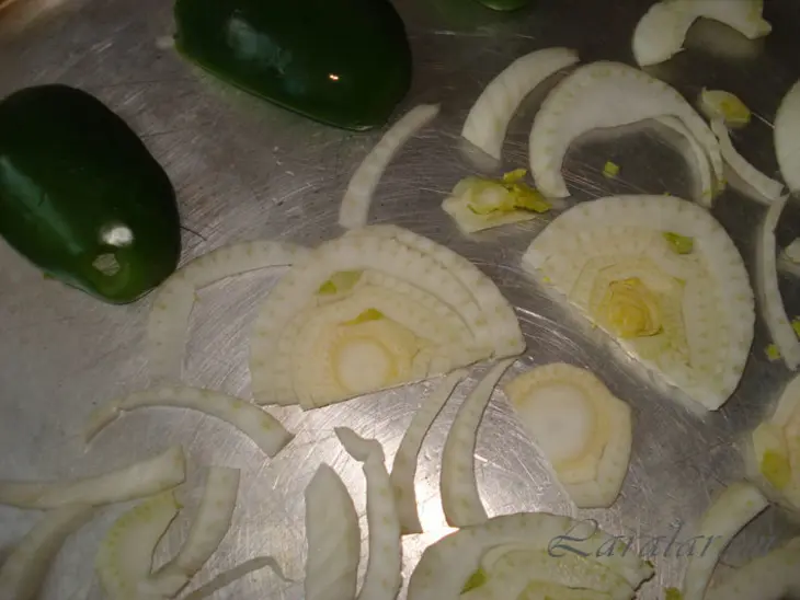 Салат из овощей и бобовых: шаг 4