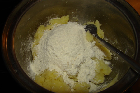 Картофельный фарл (жареные картофельные лепешки): шаг 2