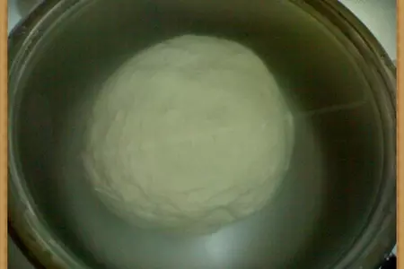Тесто "утопленник" (дрожжевое) и сырная косичка из него: шаг 12