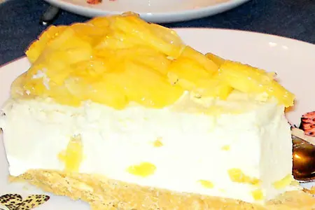Ананасово-кокосовый творожный торт "pina colada": шаг 21