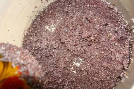 Медовый кекс с маком: шаг 2