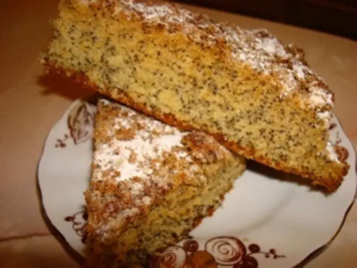 Медовый кекс с маком: шаг 7