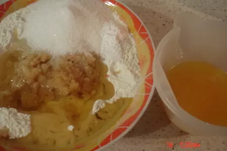 Пирог с малиной: шаг 1