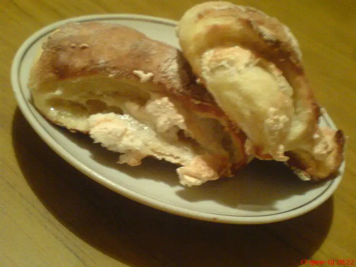 Печенье с творожными сырками и безе: шаг 8