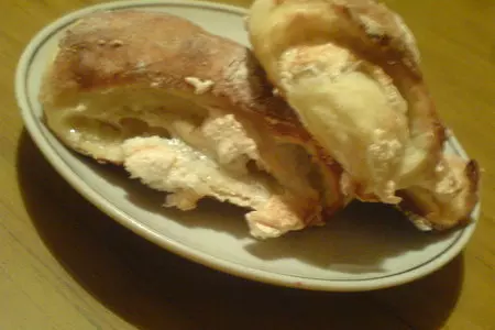 Печенье с творожными сырками и безе: шаг 8