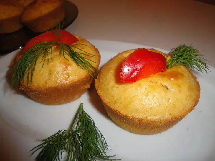 Блинные чашечки с ароматной начинкой: шаг 3
