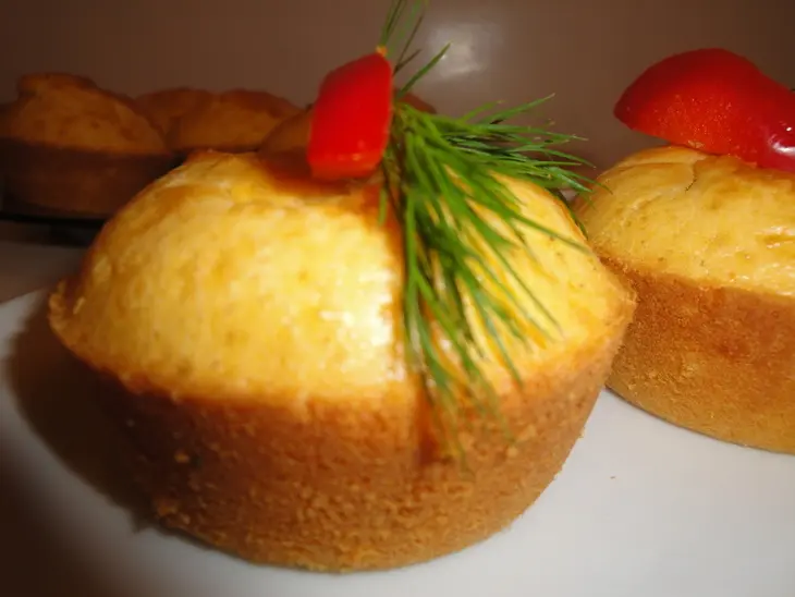 Блинные чашечки с ароматной начинкой: шаг 4