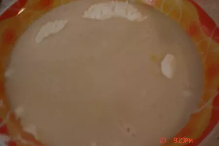 Медовая хала из 6 жгутиков: шаг 3