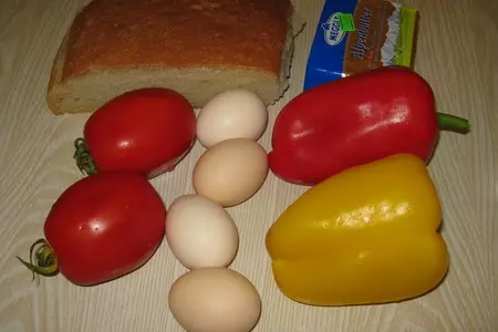 Глазунья  "нарядная": шаг 1