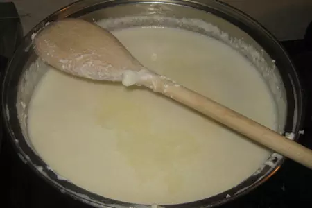 Сыр домашний(без яиц): шаг 1