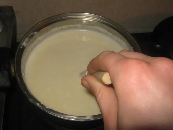 Сыр домашний(без яиц): шаг 2