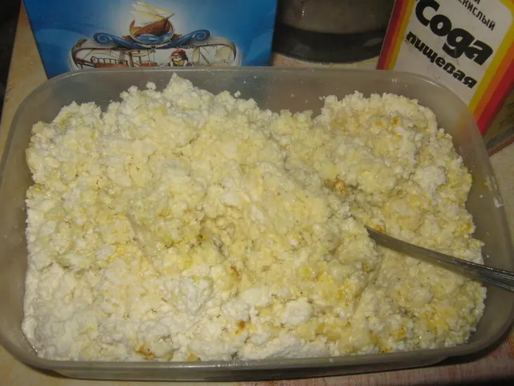 Сыр домашний(без яиц): шаг 3