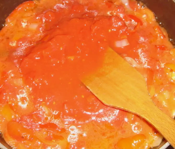 Рыбное рагу с овощами и фасолью: шаг 3